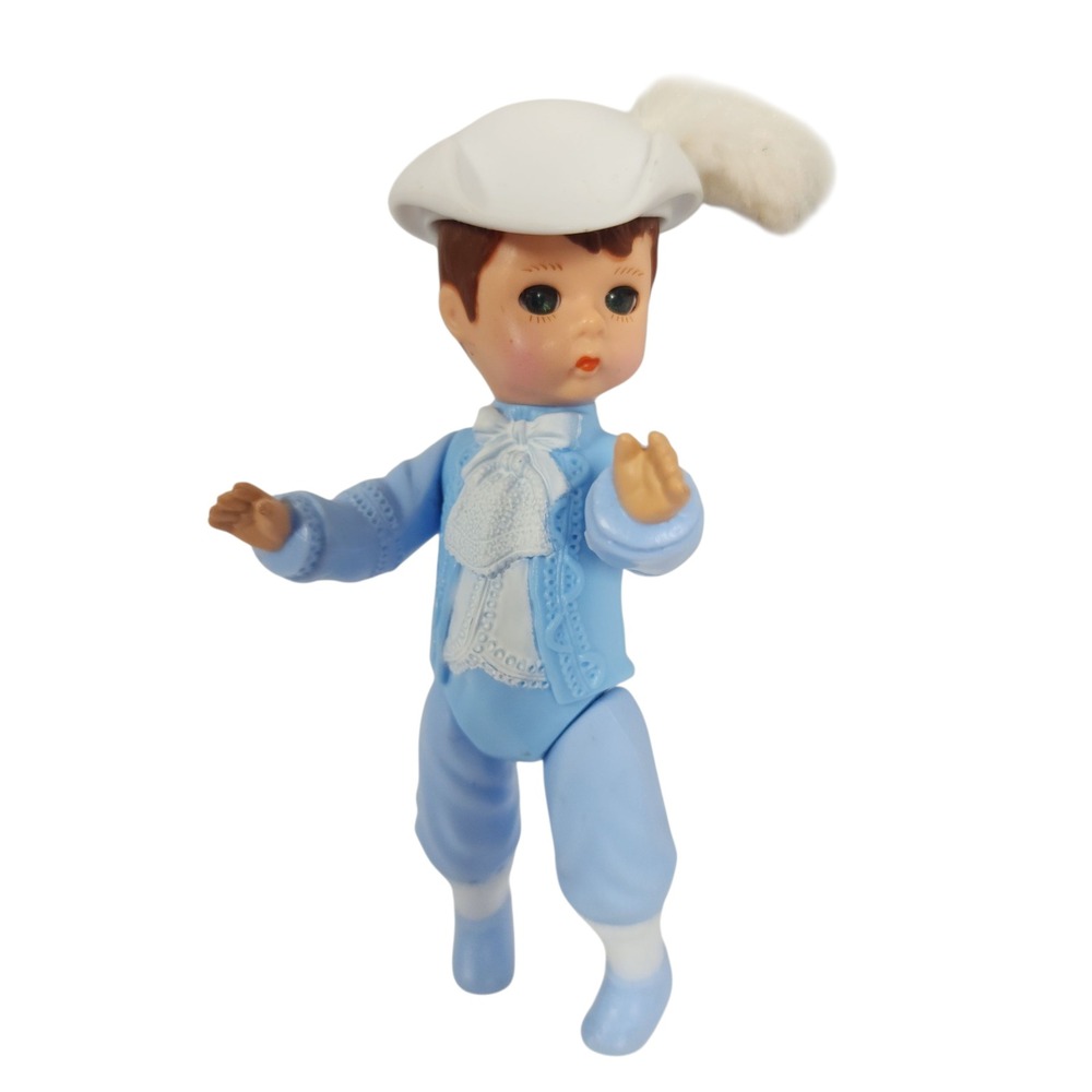 Alexander‎ Doll Boy Blue Outfit White Hat Feather 2010 McDonald's